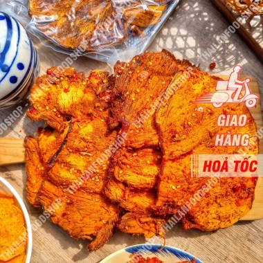 Khô Bò Miếng Siêu Giòn Lon 250g - Thịt Đậm Đà, Giòn Tan, Giá Ưu Đãi 209.000₫