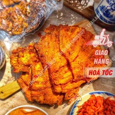 Khô Bò Miếng Siêu Giòn Lon 250g - Thịt Đậm Đà, Giòn Tan, Giá Ưu Đãi 209.000₫