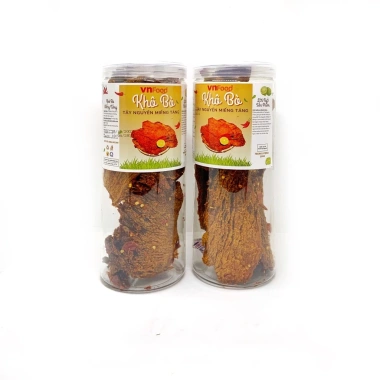 Khô Bò Miếng Tảng Tây Nguyên 500gr Xuất Khẩu Đồ Ăn Vặt VnFood Giá Ưu Đãi 308.000 VND 9