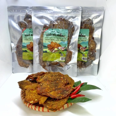 Khô Bò Miếng Tây Nguyên Thượng Hạng 500gr Xuất khẩu VNFoods - Giá ưu đãi 317.346₫ 7