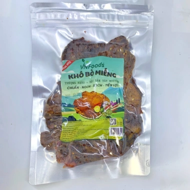 Khô Bò Miếng Tây Nguyên Thượng Hạng 500gr Xuất khẩu VNFoods - Giá ưu đãi 317.346₫ 9