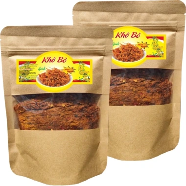 Khô Bò Miếng To TPS 150g - Bò Tươi 100% Giá Ưu Đãi 77.000đ, Chất Lượng Uy Tín