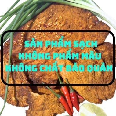 Khô Bò Nguyên Miếng Cao Cấp 1KG - Giòn và Mềm, Loại 1, Giảm Giá 180.000 VND 6