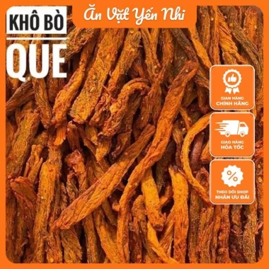 Khô Bò Que Tây Nguyên 250g – Thơm Ngon Đậm Vị, Giá Ưu Đãi 169k