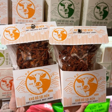 Khô Bò Sợi Thịt Bò Cao Protein, Giòn Ngon, Giá 233.000 VND - Giảm Đặc Biệt 10