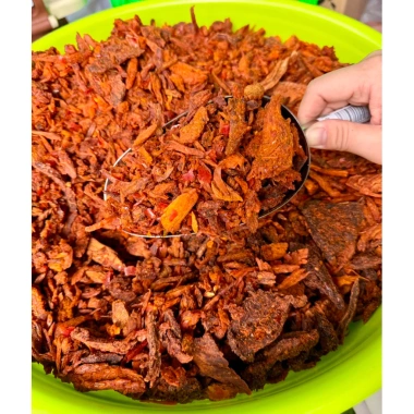 Khô bò vụn nhỏ giòn cay Tứ Xuyên 500g - Snack bò khô vị cay, giảm giá 260.000 VND