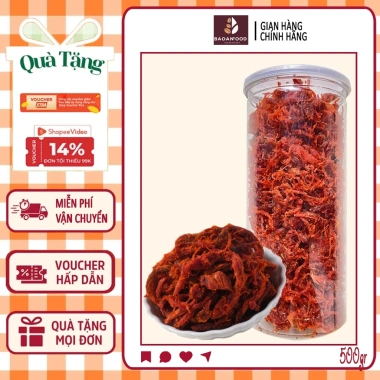 Khô bò xé sợi mềm cay 1KG Hàng Loại 1 BAOANFOOD - Thịt tươi, đậm vị, giá chỉ 44.453₫