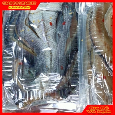 Khô Cá Lóc 2 Nắng Châu Đốc 1kg - Không Cứng, Vừa Ăn, Giá ưu đãi 299k