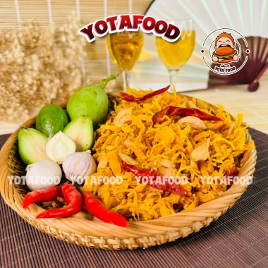 Khô Gà Bơ Tỏi 1Kg Giòn Ngon Đậm Vị - Giá Ưu Đãi 185.000 | Yotafood