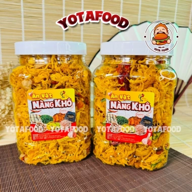 Khô Gà Bơ Tỏi 1Kg Giòn Ngon Đậm Vị - Giá Ưu Đãi 185.000 | Yotafood
