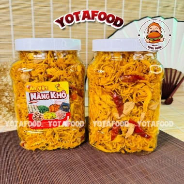 Khô Gà Bơ Tỏi 1Kg Giòn Ngon Đậm Vị - Giá Ưu Đãi 185.000 | Yotafood