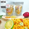 Khô gà lá chanh 100g Đặc biệt - Giá 24.000 VND, tươi mát, không chất bảo quản