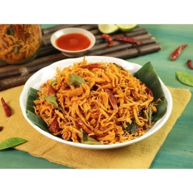 Khô gà lá chanh 1kg Đặc biệt - Ngon, giòn, giảm 21% tại KingFood Đồ Ăn Vặt