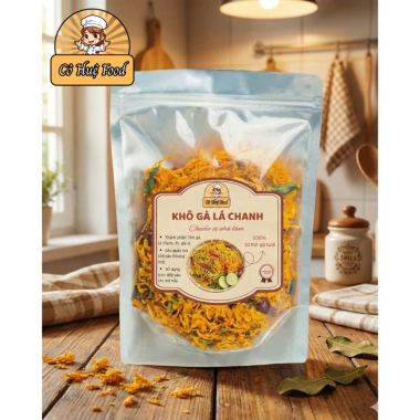 Khô gà lá chanh 1kg không bột 100% thịt gà tươi – Quà Tết từ Cô Huệ Food 5