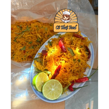 Khô gà lá chanh 1kg không bột 100% thịt gà tươi – Quà Tết từ Cô Huệ Food 6