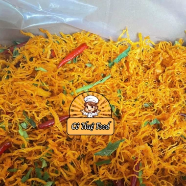 Khô gà lá chanh 1kg không bột 100% thịt gà tươi – Quà Tết từ Cô Huệ Food 7