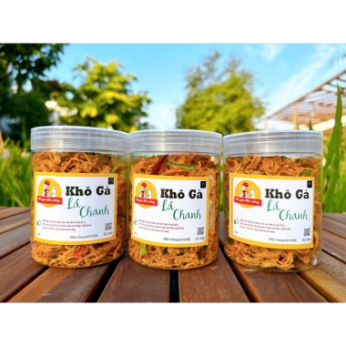 Khô Gà Lá Chanh 200g LHYFOOD Giòn Tan, Hương Chanh Tươi, Giá 45.000 VNĐ Giảm Giá 5