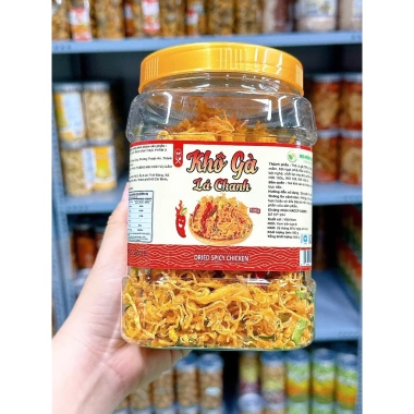 Khô Gà Lá Chanh 300/500g - Ăn Vặt Thơm Ngon, Set Quà Tết, Giá Ưu Đãi 82.400₫