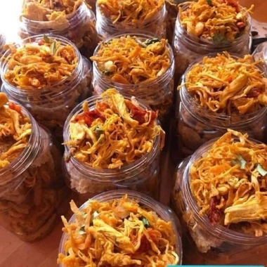 Khô Gà Lá Chanh 400gr - Giấy VSATTP, Giá ưu đãi 85.000 - Đồ Ăn Vặt Hà Nội 4 Khô Gà Lá Chanh 400gr - Giấy VSATTP, Giá ưu đãi 85.000 - Đồ Ăn Vặt Hà Nội 4
