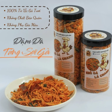 Khô Gà Lá Chanh 500g Đậm Vị Giòn Rụm - Bếp Cô Còi - Giá 30.000 VND 2