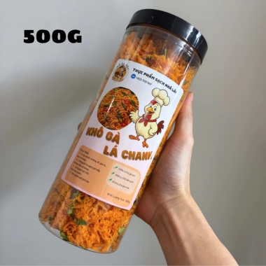 Khô Gà Lá Chanh 500g Đậm Vị Giòn Rụm - Bếp Cô Còi - Giá 30.000 VND 7