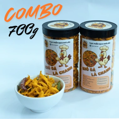 Khô Gà Lá Chanh 500g Đậm Vị Giòn Rụm - Bếp Cô Còi - Giá 30.000 VND 10