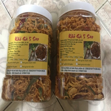 Khô gà lá chanh 500g - Giảm giá đặc biệt, chỉ 99.000đ, thơm ngon, giòn tan 4