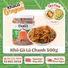 Khô Gà Lá Chanh 500g Giòn Tan Ăn Vặt Văn Phòng Đặc Sản Sài Gòn KHA GỒ