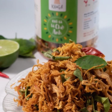 Khô Gà Lá Chanh 500g Giòn Tan Ăn Vặt Văn Phòng Đặc Sản Sài Gòn KHA GỒ 5 Khô Gà Lá Chanh 500g Giòn Tan Ăn Vặt Văn Phòng Đặc Sản Sài Gòn KHA GỒ 5