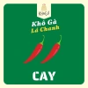 Khô Gà Lá Chanh 500g Giòn Tan Ăn Vặt Văn Phòng Đặc Sản Sài Gòn KHA GỒ 7