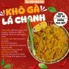 Khô Gà Lá Chanh Cay 500g - Túi Khóa Zíp, Giá Ưu Đãi 145k, Siêu Thị