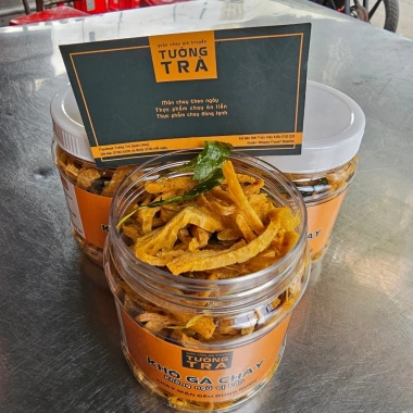 Khô Gà Lá Chanh Chay 150gr - Thực phẩm chay ăn liền, giảm giá 68k, giàu protein 6