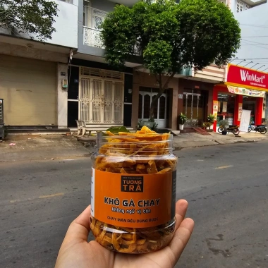 Khô Gà Lá Chanh Chay 150gr - Thực phẩm chay ăn liền, giảm giá 68k, giàu protein 8