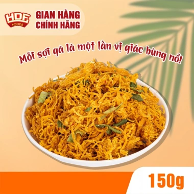 Khô Gà Lá Chanh Cooky 150g Giòn Dai 100% Thịt Gà Tươi - Giá 65.000 HDF Foods
