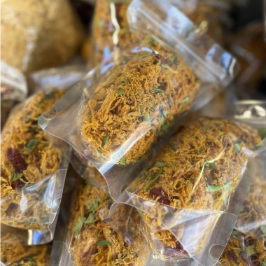 Khô gà lá chanh Dương Vương 100-500gr - Thơm ngon, an toàn, nhiều đạm, ít chất béo, 100k