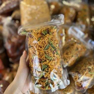 Khô gà lá chanh Dương Vương 100-500gr - Thơm ngon, an toàn, nhiều đạm, ít chất béo, 100k