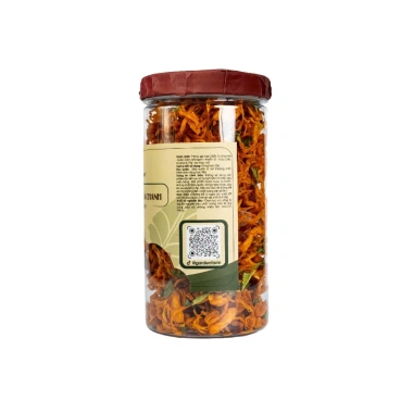 Khô gà lá chanh GARDEN FARM 250g/100g/90g đậm vị, cay nhẹ, giảm 22%, ăn vặt thơm ngon 4