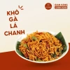 Khô Gà Lá Chanh Giòn Rụm Mơ Gourmet - Đồ Ăn Vặt Nội Địa Cay Đậm Đà 100-500g