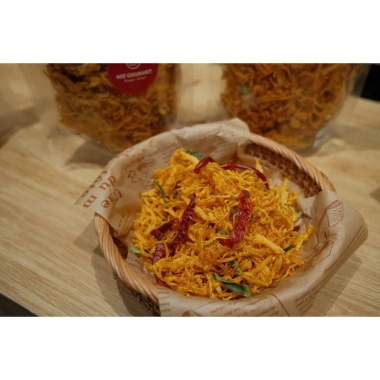 Khô Gà Lá Chanh Giòn Rụm Mơ Gourmet - Đồ Ăn Vặt Nội Địa Cay Đậm Đà 100-500g