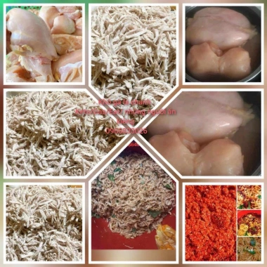 Khô gà lá chanh keto 2kg - Thịt gà khô ngon, giảm giá 550k, giàu protein