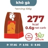 Khô Gà Lá Chanh Keto Low Carb Giảm Đường – Giá Ưu Đãi 320.000₫ 2