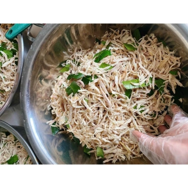 Khô gà lá chanh King Food 1KG: Giá 185.000, thơm ngon, ăn vặt tiện lợi