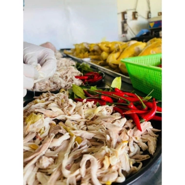 Khô gà lá chanh King Food 1KG: Giá 185.000, thơm ngon, ăn vặt tiện lợi