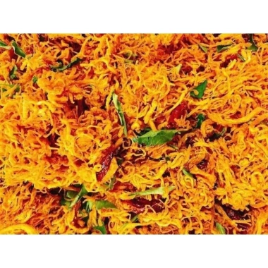 Khô gà lá chanh Loại 1 mềm dài đậm vị - Giá chỉ 24.000đ, ưu đãi Tết