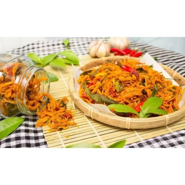 Khô Gà Lá Chanh Loại 1 Nhà Vy Anh 500gr - Thơm Ngon, Giảm Giá 22% - Chỉ 98.000 VND