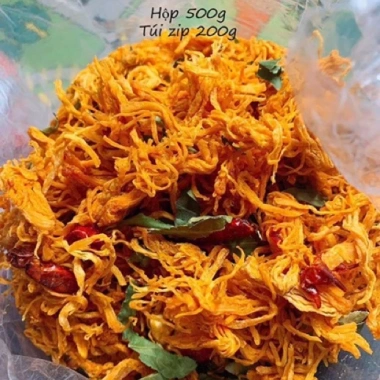 Khô gá lá chanh ngon 500g hũ pet - Giá ưu đãi 93k | KingFood 2 Khô gá lá chanh ngon 500g hũ pet - Giá ưu đãi 93k | KingFood 2