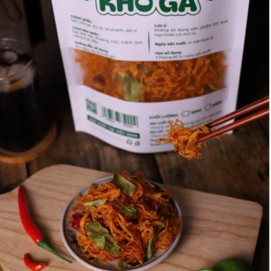 Khô Gà Lá Chanh OCOP 3 Sao Thịt Gà Tươi Thơm Ngon Đậm Vị Giá 160.000 VNĐ 2
