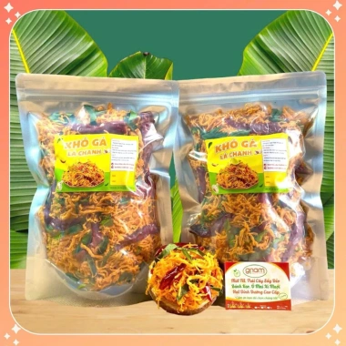Khô Gà Lá Chanh Siêu Ngon 1kg Đậm Vị Cay Mặn Ăn Là Ghiền Giá Ưu Đãi 339.000 VND