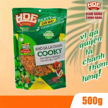 Khô gà lá chanh thơm ngon, giảm giá tới 190.000đ - Đậm vị, giòn tan, chỉ 190k