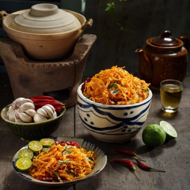 Khô gà lá chanh thơm ngon, sợi mềm 500g/250g - Tạp Hóa Bia Lạc KG01, chỉ 112.857 VND